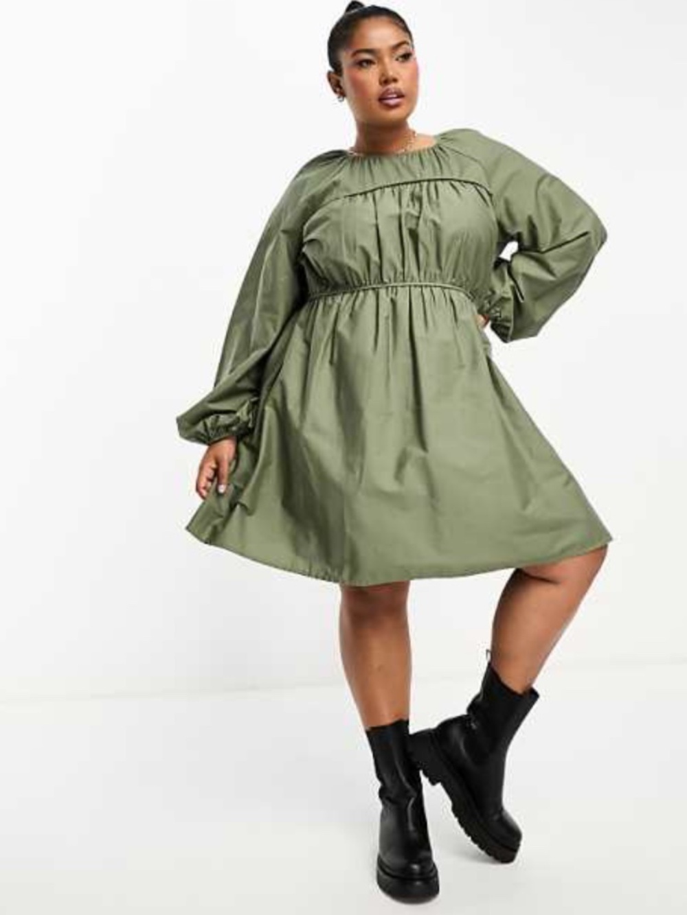 ASOS DESIGN Curve Cotton Dress